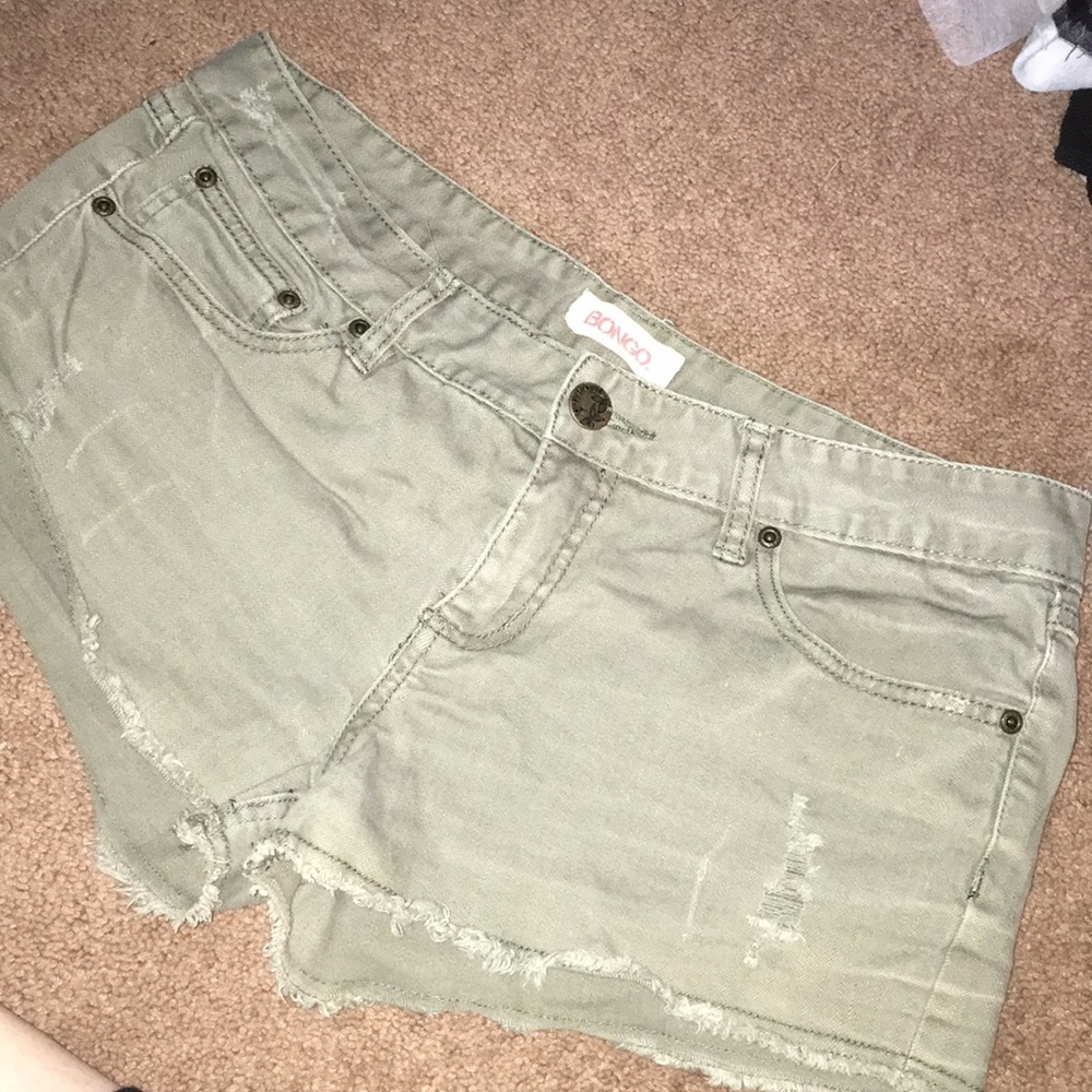 Army Green shorts